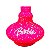 Vaso Aladin Heróis Pequeno Barbie Fosco - Imagem 2