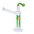 Bong De Vidro Eai bateu Óleo E Erva Difusor Verde 21Cm - Imagem 1