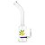 Bong De Vidro Eai bateu Óleo E Erva Sax 25Cm - Imagem 3