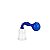 Bong De Vidro Eai bateu Oleo E Erva Difusor Azul 21Cm - Imagem 6