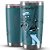 Copo Térmico Gluck Lucky Future Rock in Rio Guitar 591 Ml Azul Porsche Blue - Imagem 1