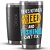Copo Térmico Gluck Lucky Future Fishing E Beer Cant Fix Preto Hammer Black - Imagem 1
