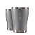 Copo Térmico Gluck Tulipinha 354Ml Cinza Titanium - Imagem 1