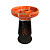 Rosh Beta Bowl Black Line Cuba Escorrida Laranja - Imagem 1