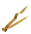 Pegador Galaxy Saca Rosh Pequeno Dourado - Imagem 1