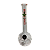 Bong Vidro Bola Ilustrado 20cm x 20mm - Imagem 1