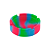 Cinzeiro Borracha Redondo Colors - Imagem 4