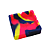 Cinzeiro Borracha Quadrado Colors - Imagem 3