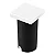 BALIZADOR CUBE 2060 QUADRADA COR BRANCO LED 1W 3000K 36LM BIVOLT IP67 D.50X50X90MM - 305 - Imagem 1