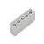 PLAFON VIGO SOBREPOR COR BRANCO LED 5 FOCO 30° 10W 2700K 750LM 127/220V IRC-90 136X35X65MM - 3.650.8512 - Imagem 1