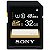 Cartão de Memória SDHC 32GB Classe 10 UHS-1 Sony p/ NEX-F3 NEX-3N NEX-5R Cyber-shot WX300 e outras - Imagem 1