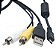 Cabo CB-AVC5, CB-VC5, CB-USB7 AV USB, Audio e Video (para Olympus T-100, Stylus 7010, 7020, FE-5020 e outras) - Imagem 3
