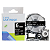 Fita adesiva compativel com LK-2BWV, branco sobre preto, largura 6mm, comprimento 9m (modelo SD6KW) - Imagem 1
