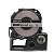 Fita Adesiva Compativel com SW12PH, preto sobre rosa claro, largura 12mm, comprimento 8m (modelo SW12PH) - Imagem 3