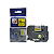 Fita Laminada Flexível Compatível com TZ-FX661 / TZE-FX661, 36mm largura, preto sobre amarelo (modelo TZ2-FX661) - Imagem 1