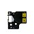 Fita Termo-Retrátil Compatível com D1 18054, preto sobre amarelo, largura 9mm, comprimento 1,5m - Imagem 2