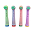 Kit com 4 Refil Infantil Compatível com Escova Elétrica Oral-B (EB10X) - Imagem 1