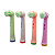 Kit com 4 Refil Infantil Compatível com Escova Elétrica Oral-B (EB10X) - Imagem 3