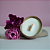 Vela Aromática - Pote de Cerâmica 90g - Bouquet Floral com Musk - Imagem 1