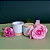 Vela Aromática - Pote Ecológico 60g - Bouquet Floral com Musk - Imagem 3