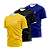 Kit 3 Camisetas Básica Dry-Fit Sportswear UV 50+ KITCB#0001 - Imagem 1