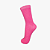 Meia Cano Alto Lisa Rosa Pink - Imagem 3