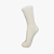 Meia Cano Alto Lisa Bege - Imagem 3