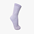 Meia Cano Alto Lisa Lilás - Imagem 1