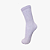 Meia Cano Alto Lisa Lilás - Imagem 3
