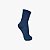 Meia Cano Alto Lisa Azul Marinho - Imagem 1
