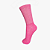 Meia Cano Alto Canelada Rosa Pink - Imagem 3