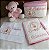 kit 1 nécessaire bebê + 1 capa de caderneta de vacinação + 1 fraldinha  (personalizado) - Imagem 1