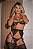 Conjunto Lingerie Sensual ENY - com Cinta-Liga – Universo Feminino - Imagem 1
