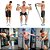 Kit Elástico Extensor 11 Itens Treino Intenso Funcional Musculação Power Tube Resistance - Imagem 2