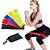 Kit 5 Faixas Elásticas Mini Band de Resistência para Treino Yoga Pilates Academia e Ginástica - Imagem 1