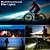 Lanterna Farol para Bike Bicicleta Luz LED USB Recarregável a Prova D'agua 3 Modos - Imagem 6