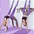 Corda de Yoga e Pilates Rede Suspensa para Treino Aéreo em Casa Columpio Ajustável - Imagem 4
