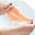 Meia Palmilha de Silicone Calcanheira para Esporão Fascite Plantar Tendinite do Calcâneo Proteção Ortopédica - Imagem 8
