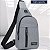 Bolsa de Ombro Bag Shoulder Tranversal Pochete de Lado Regulável - Imagem 5