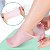 Meia De Silicone Esfoliação Hidratação Rachadura Pés Lavável - Imagem 4
