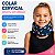 Colar Infantil Cervical de Espuma Ortopédico Confortável Ajustável - Imagem 3