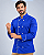 Dólmã Chef de Cozinha Azul Elegance Unissex 100% Algodão - Dr Chef - Imagem 6