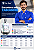 Dólmã Chef de Cozinha Azul Elegance Unissex 100% Algodão - Dr Chef - Imagem 4