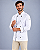 Dólmã Chef Cozinha Trajano Unissex 100% Algodão - Dr Chef - Imagem 1