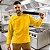 Dólmã Chef de Cozinha Pimentão Amarelo - Dr Chef - Imagem 5