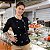Dólmã Chef de Cozinha Feminina Estampada Floral 100% Algodão - Imagem 7