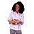 Dólmã Feminino Chef Cozinha Sarja Estampado Branco Morangos - Imagem 9