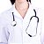 Jaleco Branco Feminino Acinturado Saúde Enfermagem Medicina - Dr Chef - Imagem 5