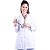 Jaleco Branco Feminino Acinturado Saúde Enfermagem Medicina - Dr Chef - Imagem 7
