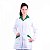 Jaleco Feminino Acinturado Detalhe em Verde Médicas e Enfermeiras - Dr Chef - Imagem 3